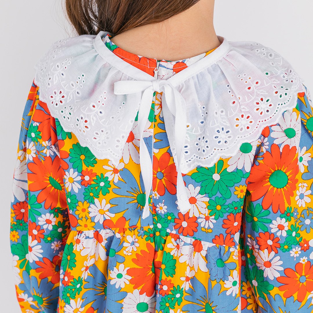 Fla Fla' Dress (Detachable Lace Collar Set) | OZKIZ GLOBAL