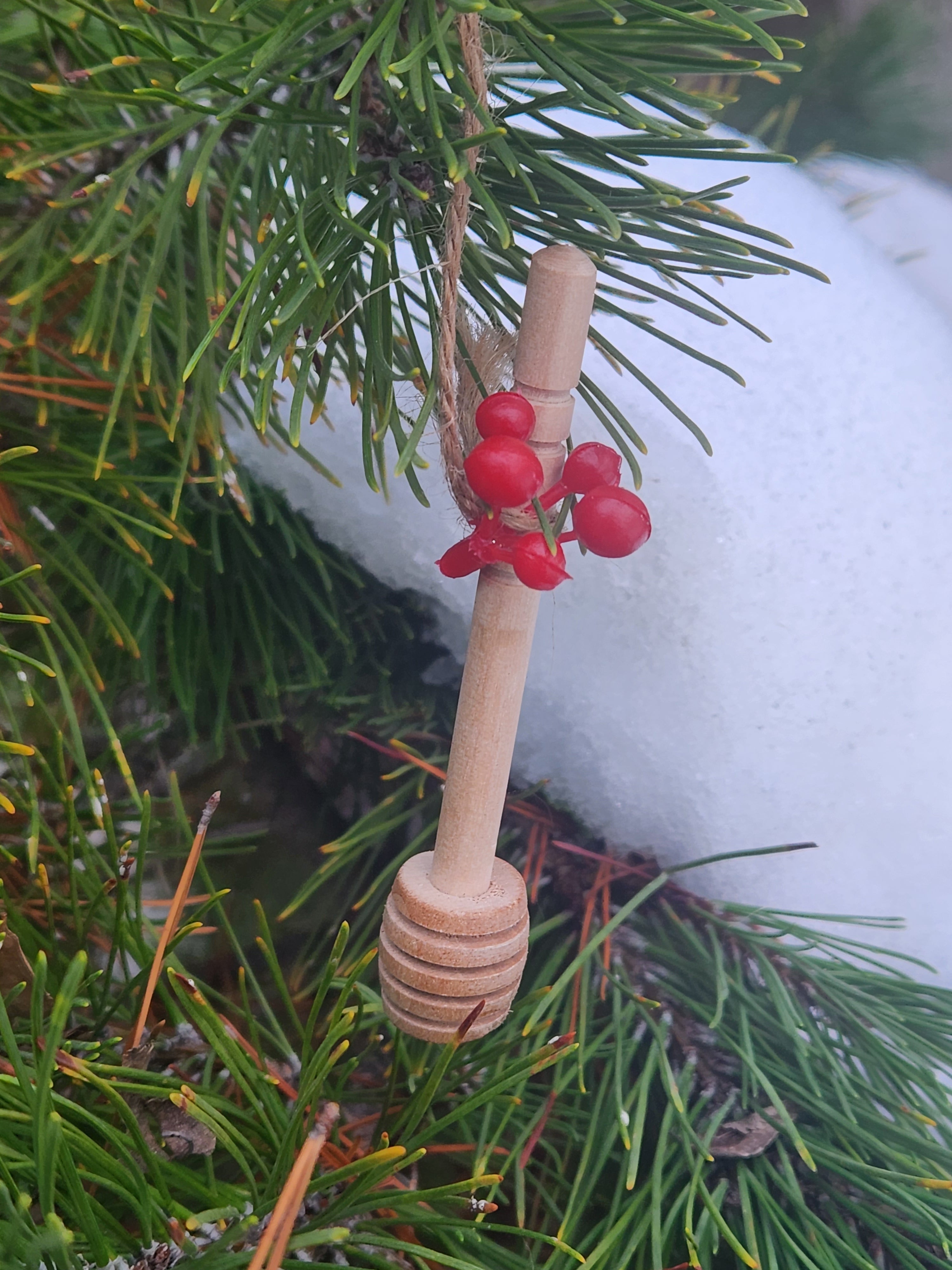 honey dipper ornament