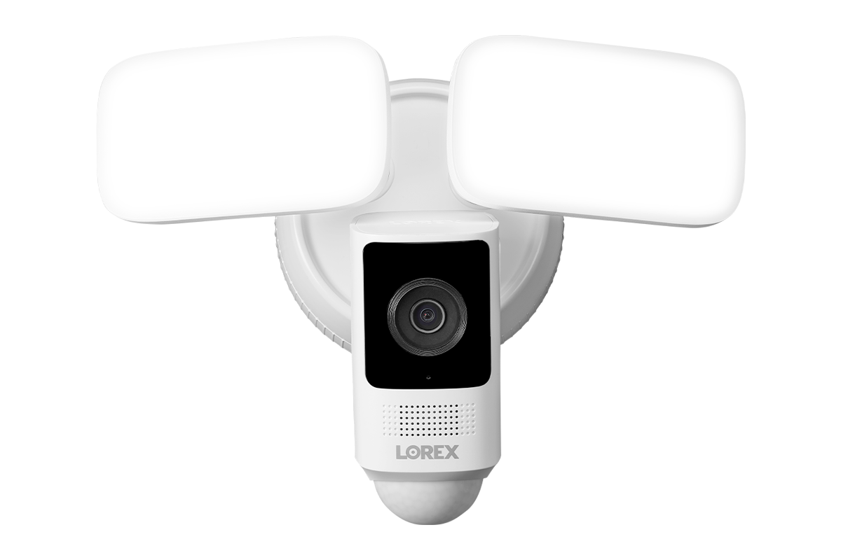 Floodlight security camera