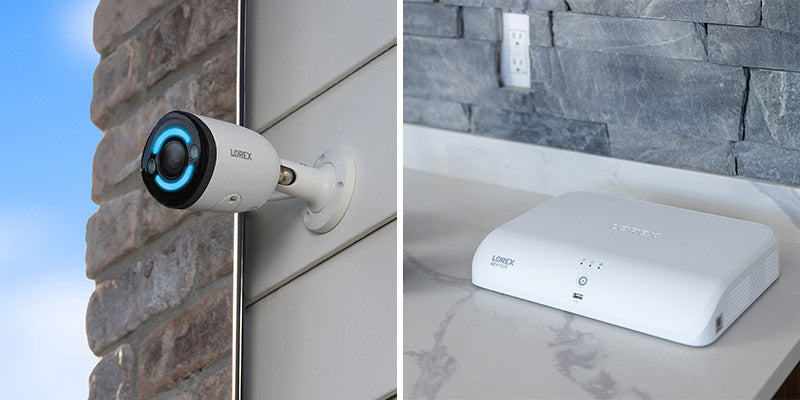 Wired IP Security Camera with NVR