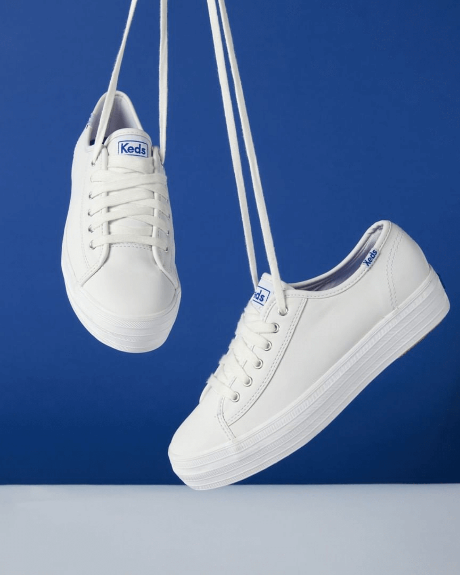 TRIPLE KICK AMP WHITE LEATHER - Andrea Biani