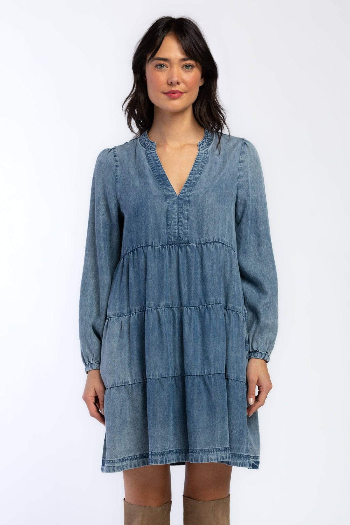 Sherin Denim Dress | Velvet Heart Clothing