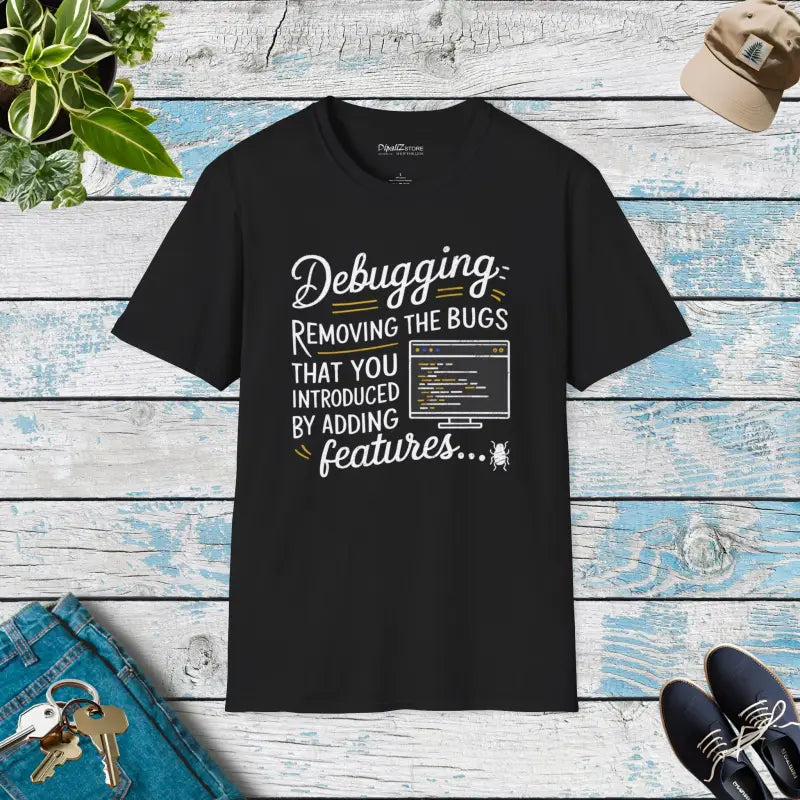 Premium Debugging Tee for Stylish Programmers