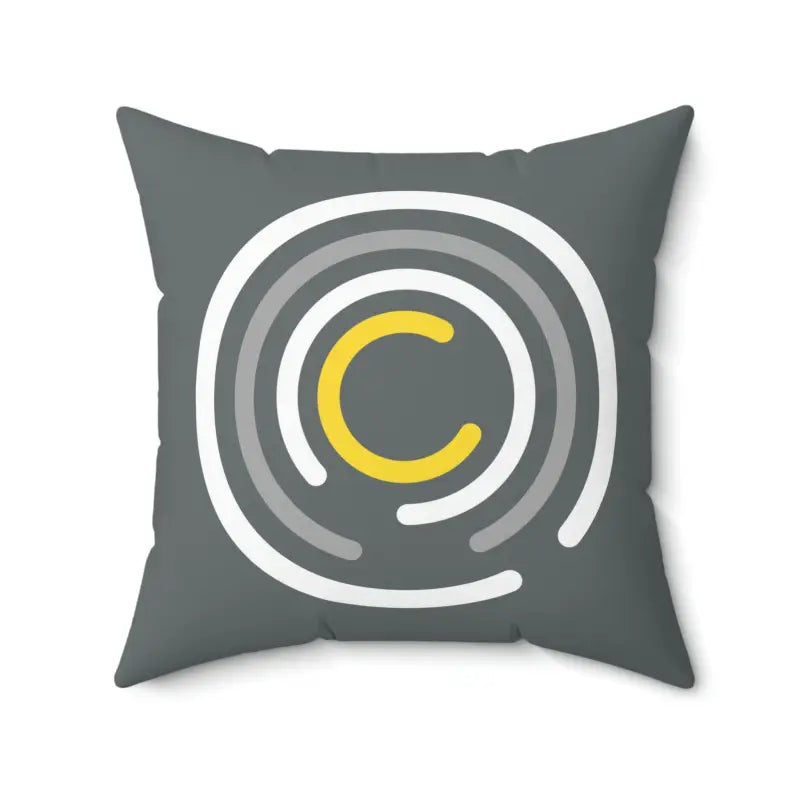 Abstract Circles Throw Pillow for Bold Home Decor