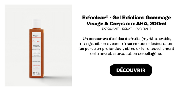 Exfoclear® - Gel Exfoliant Gommage Visage & Corps aux AHA, 200ml