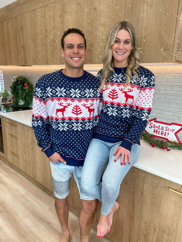 couples christmas jumpers