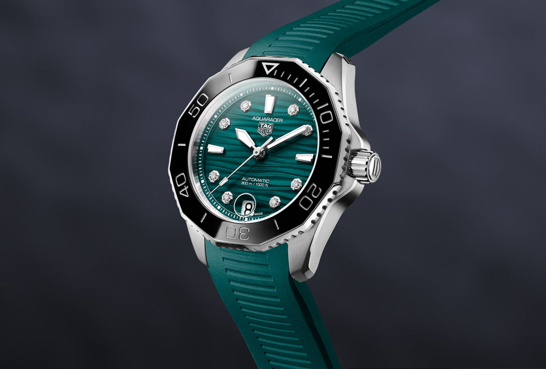 Teal Green Dial TAG Heuer Ladies Watch