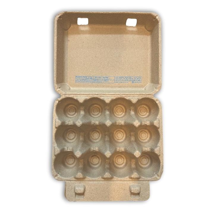  Vintage 3x4 Style Egg Cartons (30 PACK), Holds 12 Large Eggs, Eco-Friendly Material
