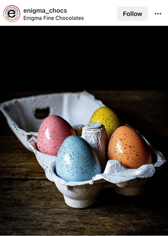4-Egg Carton for Chocolate Eggs