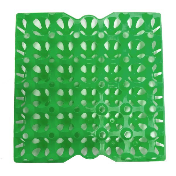 30-Egg Plastic Egg Tray in Green - Packs of 10 or 50