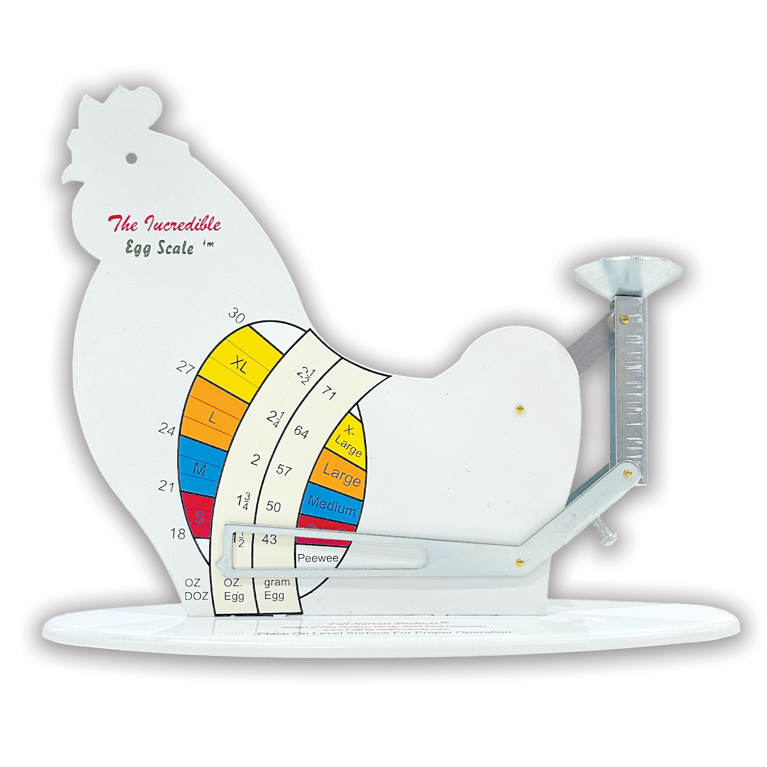 Lot 83 - Unique Egg Grading Scale.