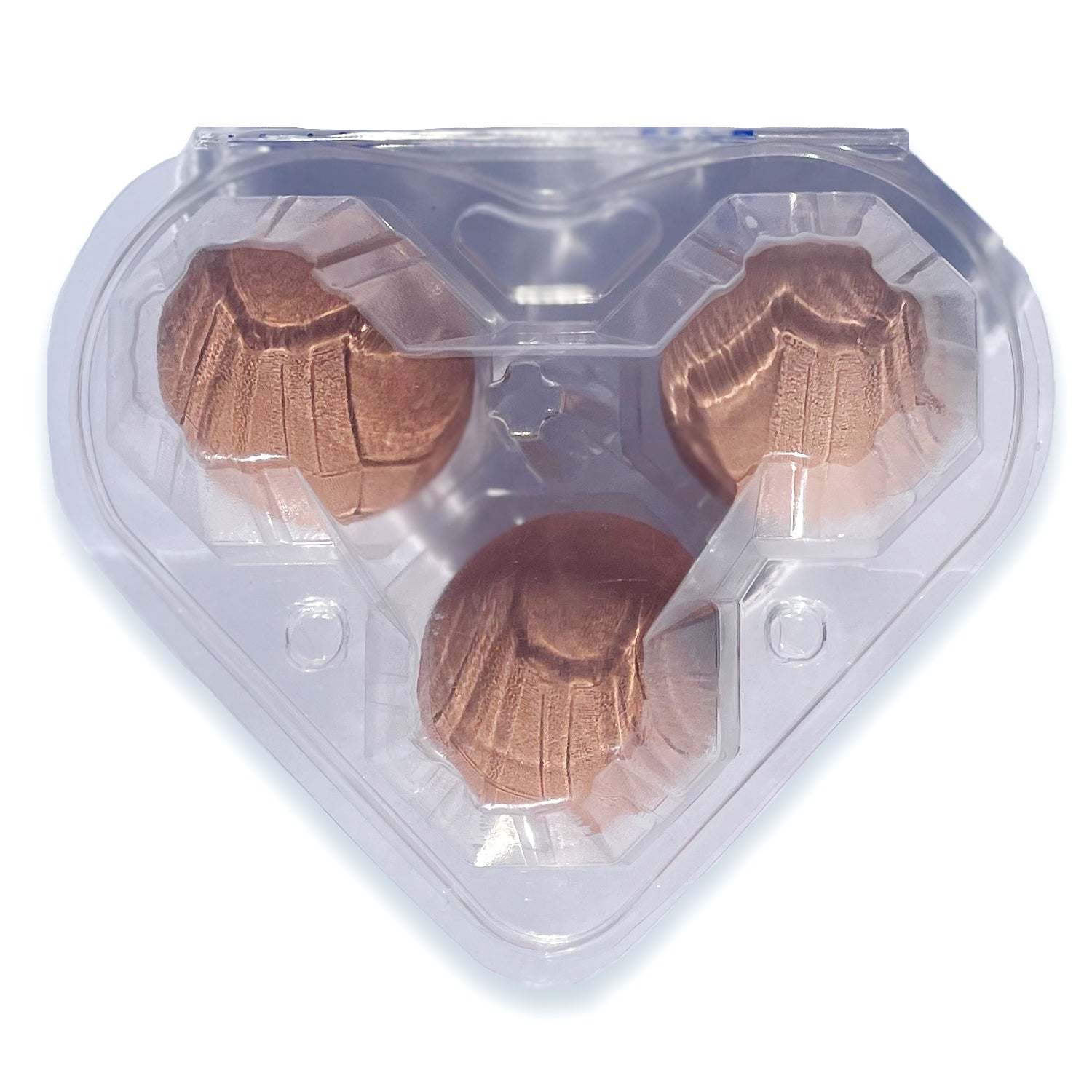 Cornucopia Brands Clear Plastic Egg Cartons (20-Pack); Tri-Fold Containers for One Dozen Eggs