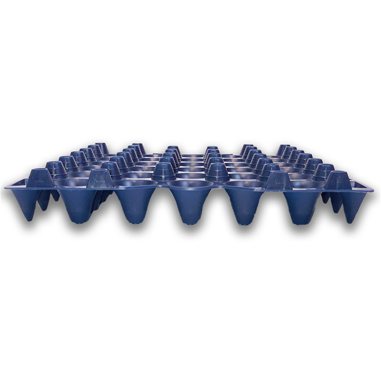 Styrofoam Bulk Egg Cartons (50 pack) Blue