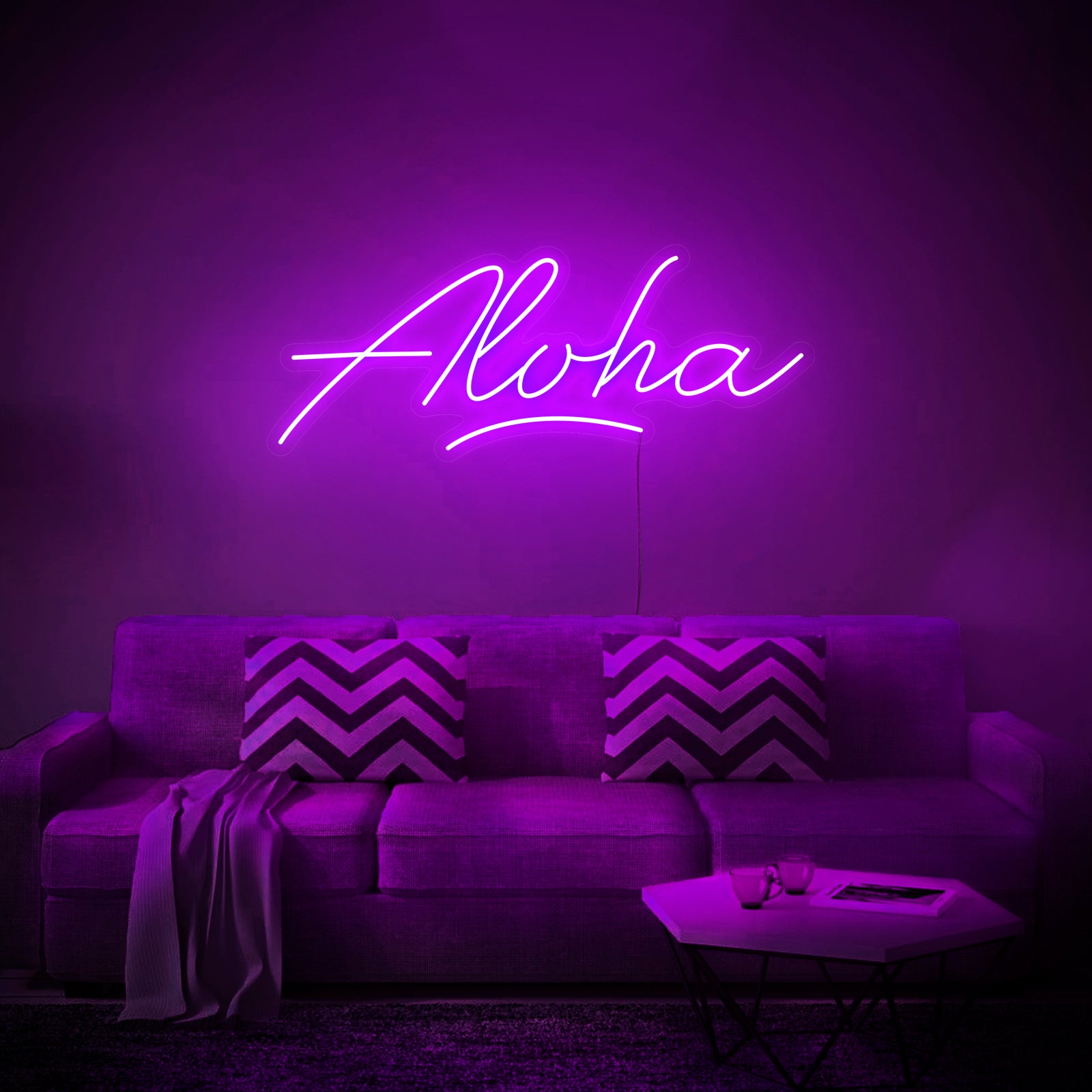 aloha neon light