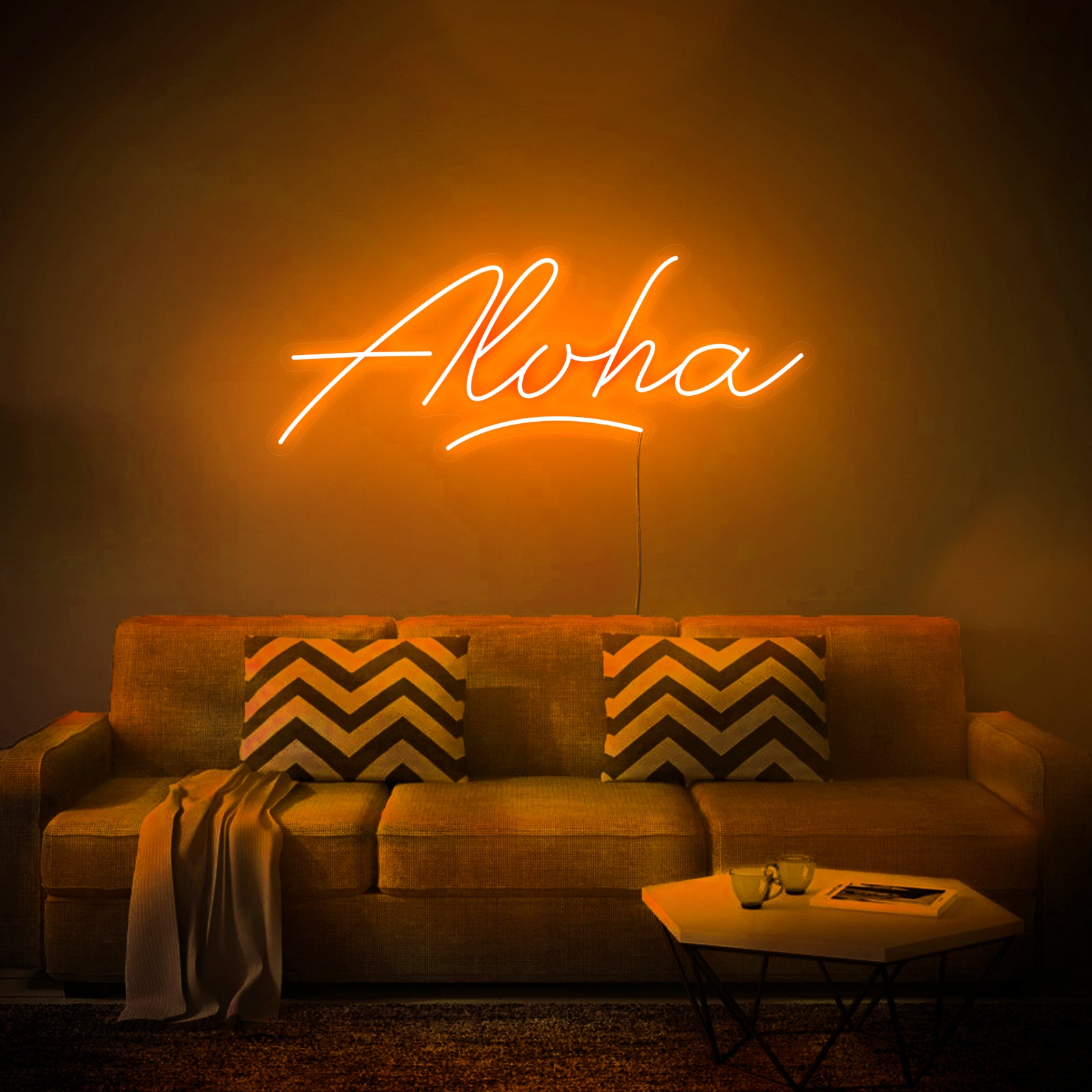 aloha neon light