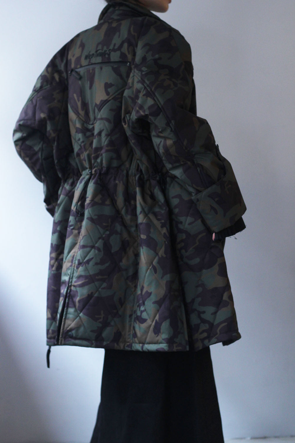 JUN MIKAMI×WILD THINGS ”shell padet coat” (camo)