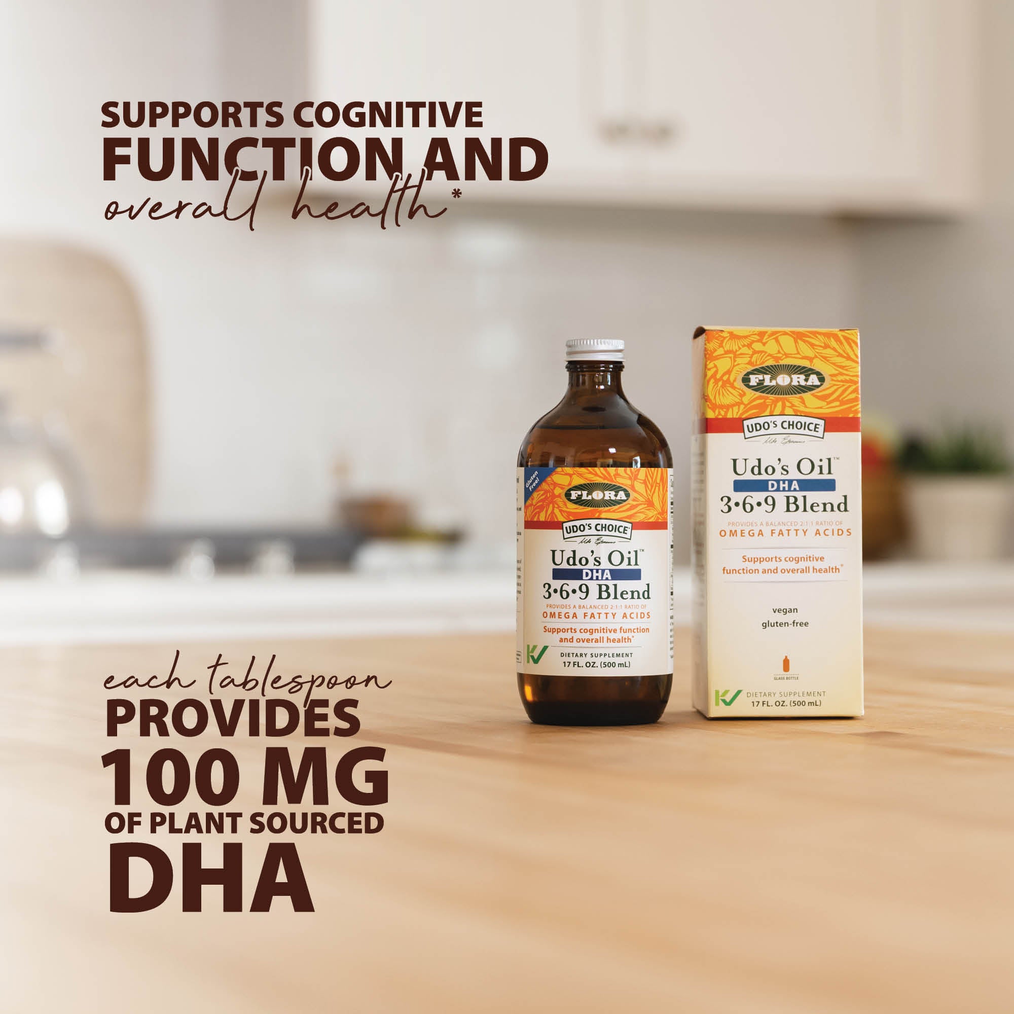 Udo's Oil DHA Blend | DHA Oil Benefits
