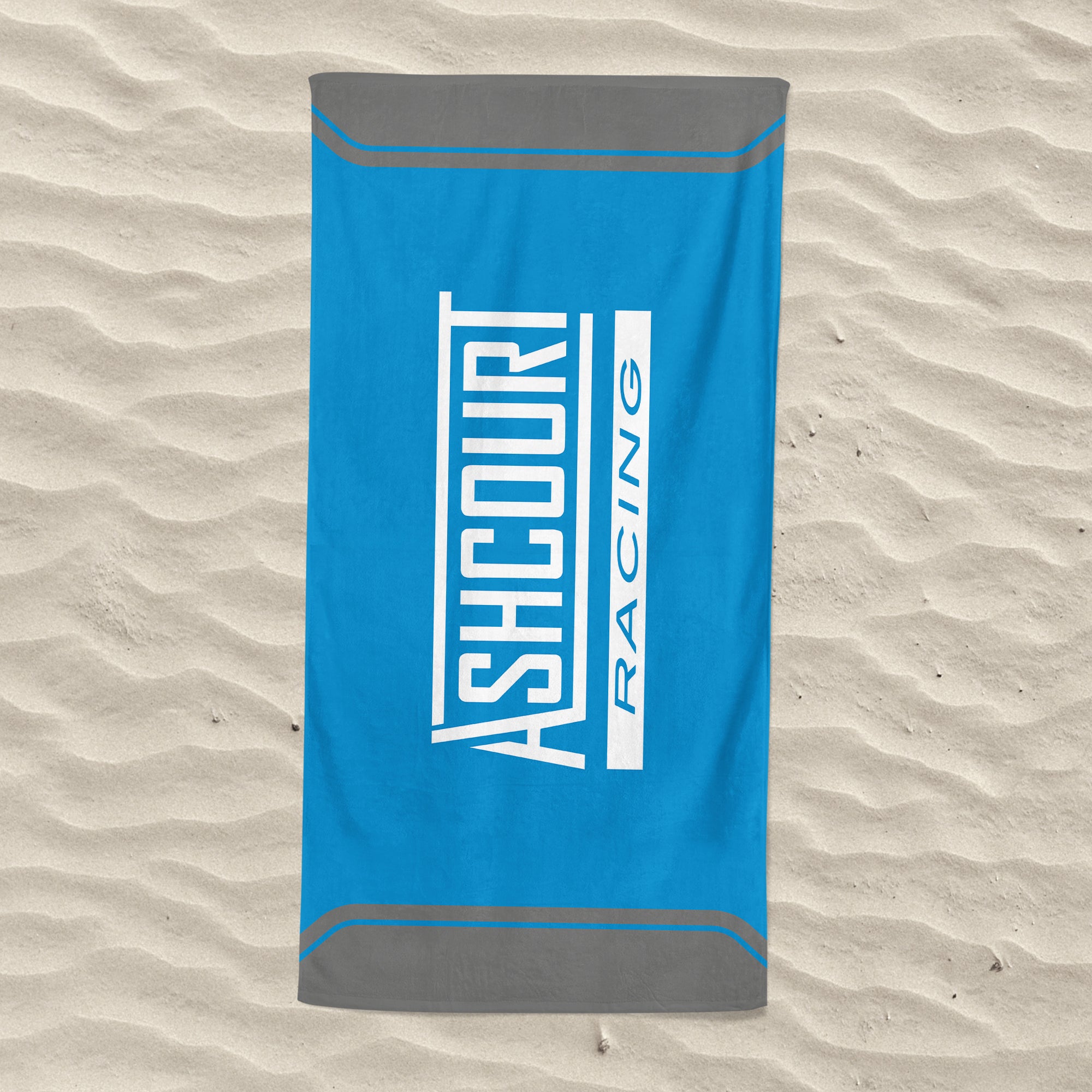 Image of Ashcourt Racing Towel Blue