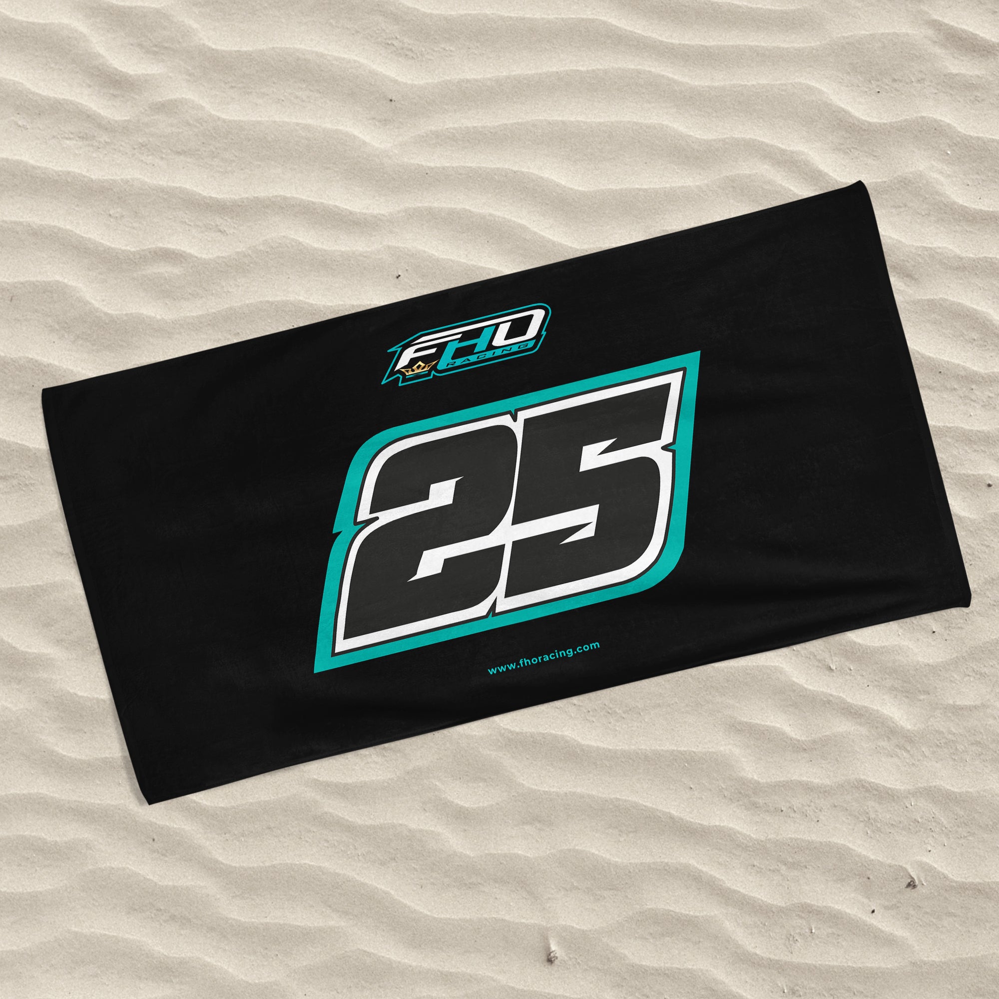 Image of FHO Racing Towel No. 25 - Josh Brookes