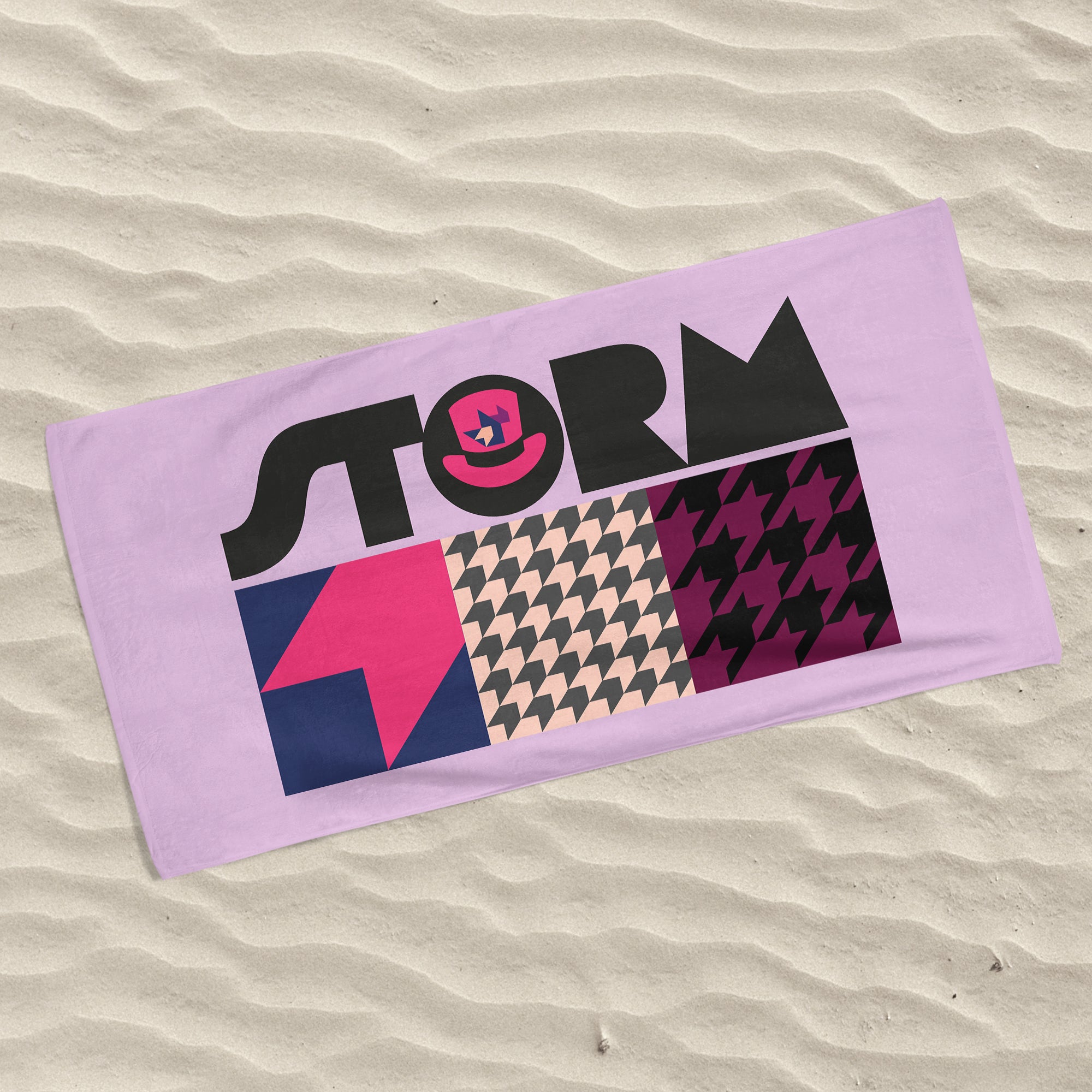 Image of Storm Stacey Beach Towel