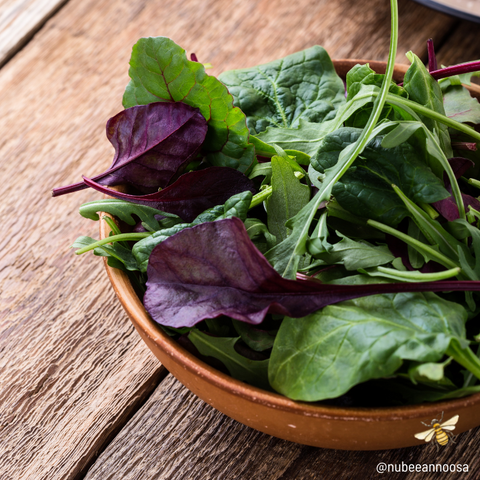 Bitter leafy greens are a wonderful way to stimulate digestion to improve the health of skin and digestion.