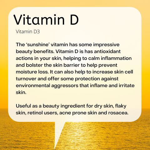 Vitamin D in a healthy lip balm