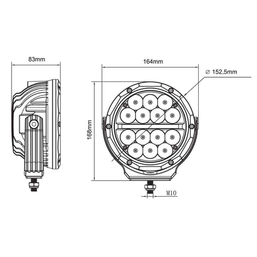 Hella ValueFit Supernova 7” LED Auxiliary Spot Light (Single) — Alpha  Accessories (Pty) Ltd