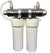 Underbench Ultra violet water filter system