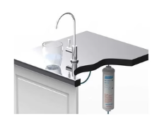 inline underbench water filter with tap