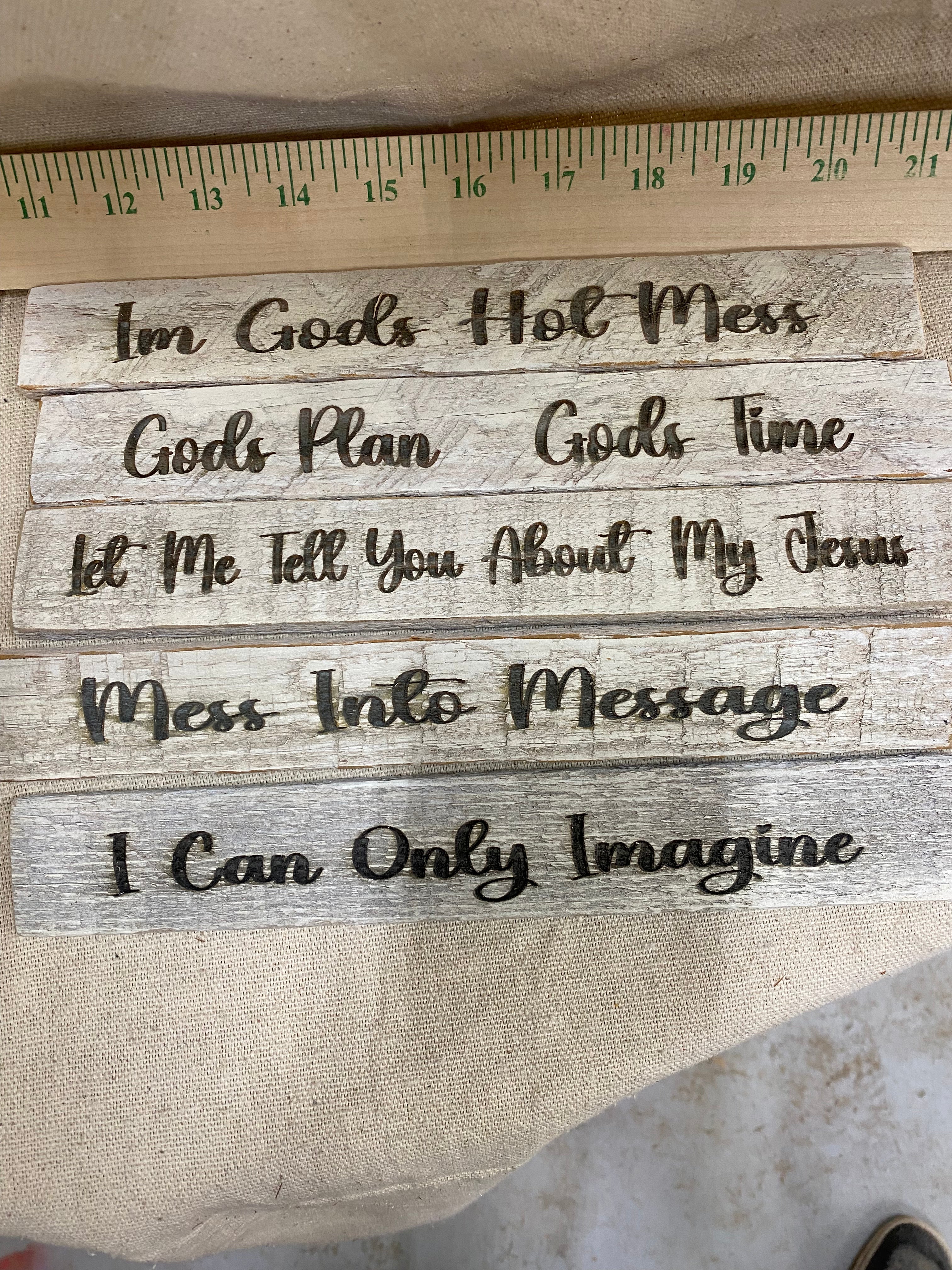 **Powerful Words (You are purchasing only 1 piece). Let me know which one in checkout or message me