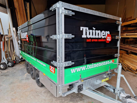 Gewrapte Tridax Twin Trailer