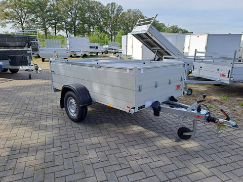 Geremde dekselwagen van Anssems met lengte 251cm binnenwerks