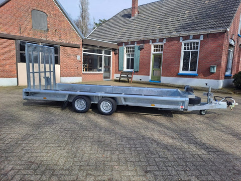 Henra dieplader 2700kg met laadklep 165cm 