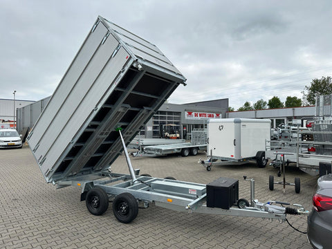 Opzetborden van 40cm hoog bij Henra 3-zijdige kipper