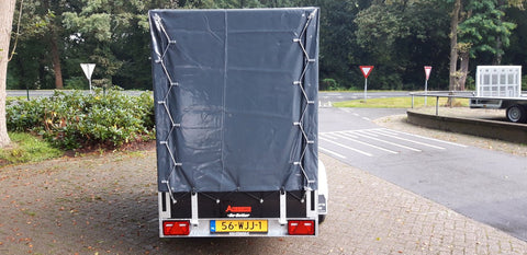 Antraciet huif zeildoek van Anssems BSX 1350kg Go-Getter model