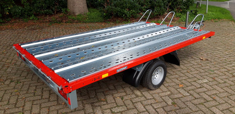 Stema 3 goots motortrailer met 1500kg as