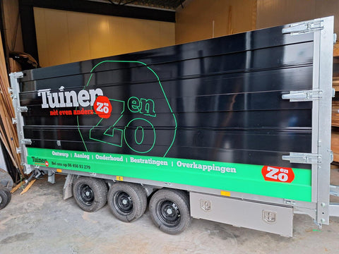 Tridax TwinTrailer gewrapt