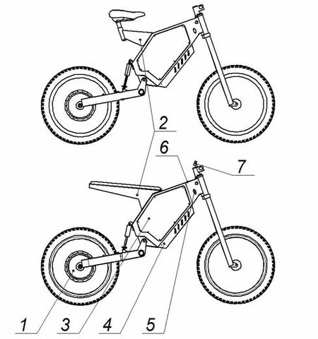 Stealth Bomber Bike Frame Construction