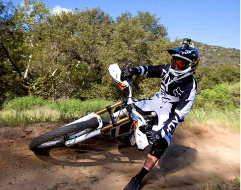 Stealth Bomber Bike Riding on the mountain