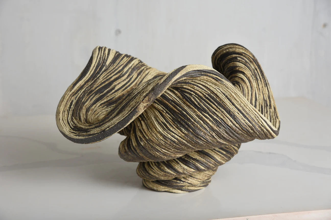 PHILIP M SOUCY MARBLED BOWL
