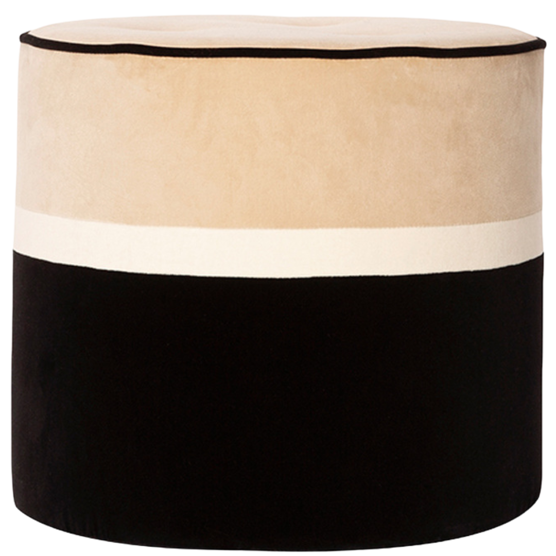  LEO POUF IN BEIGE