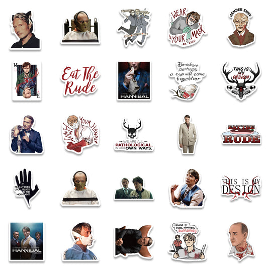 50pcs Supernatural Stickers