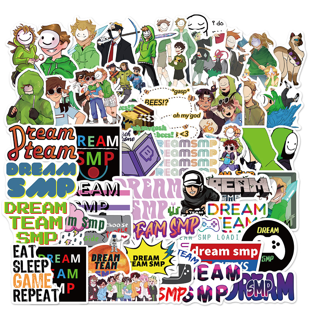 50pcs Dream SMP 1 Stickers – AU Sticker World