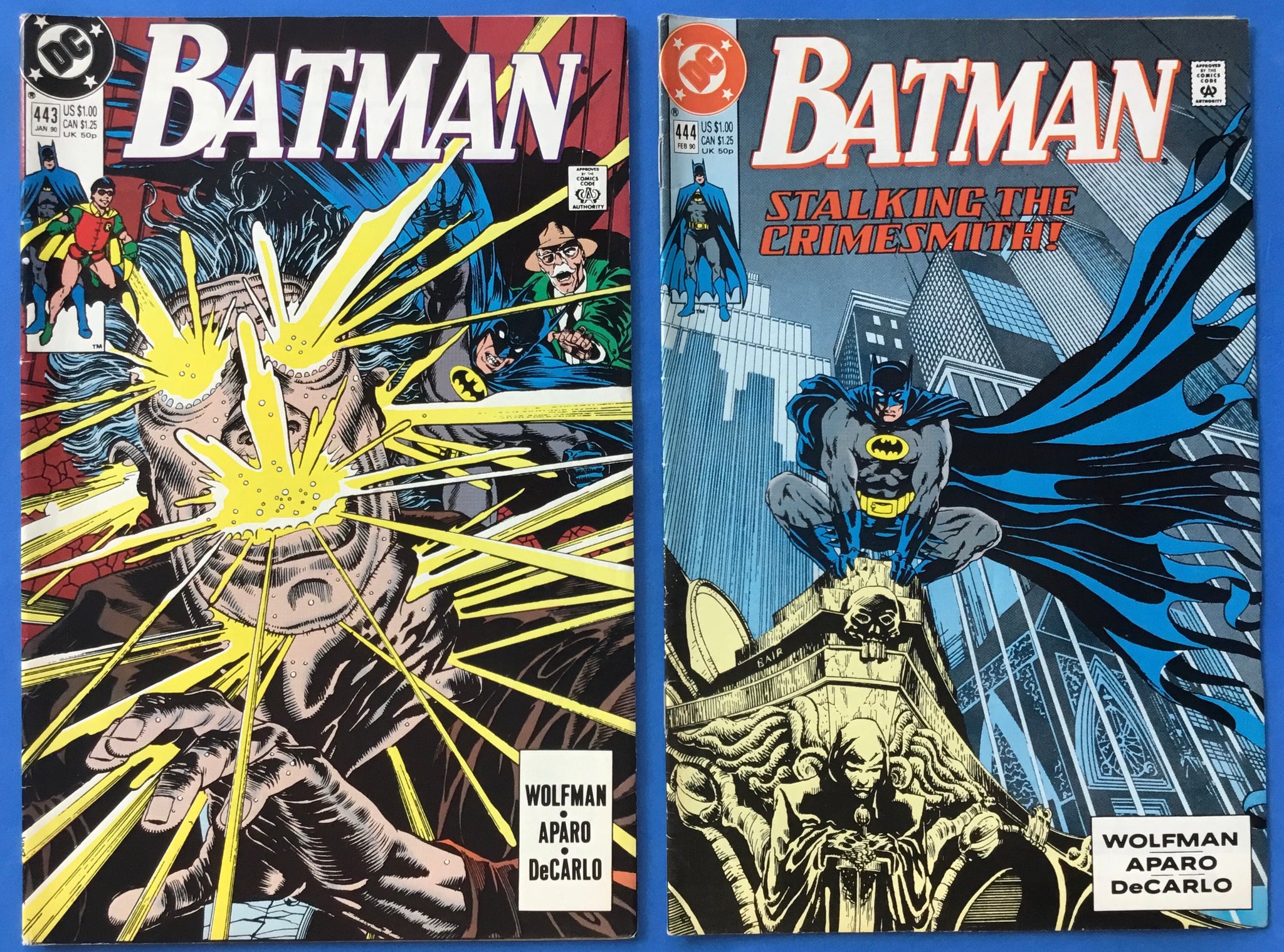 Batman No. #443-444 1990 DC Comics – Mr Chinnery's Emporium