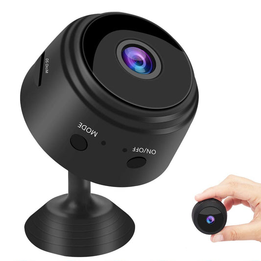 Mini surveillance camera with WiFi, live view and day/night recording