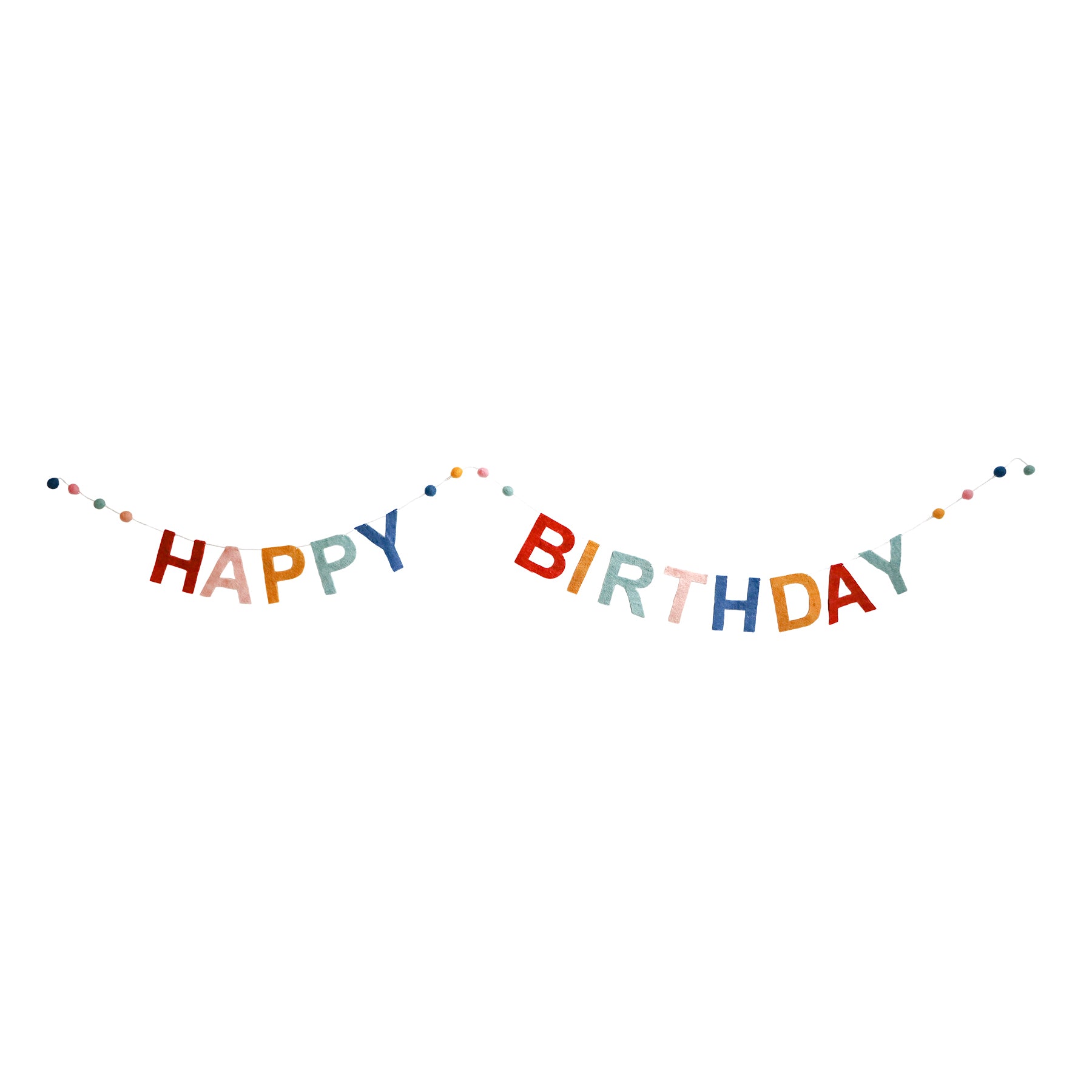 Symposium Zakje Meestal Verjaardags slinger - Happy Birthday | Return to Sender | Return to Sender