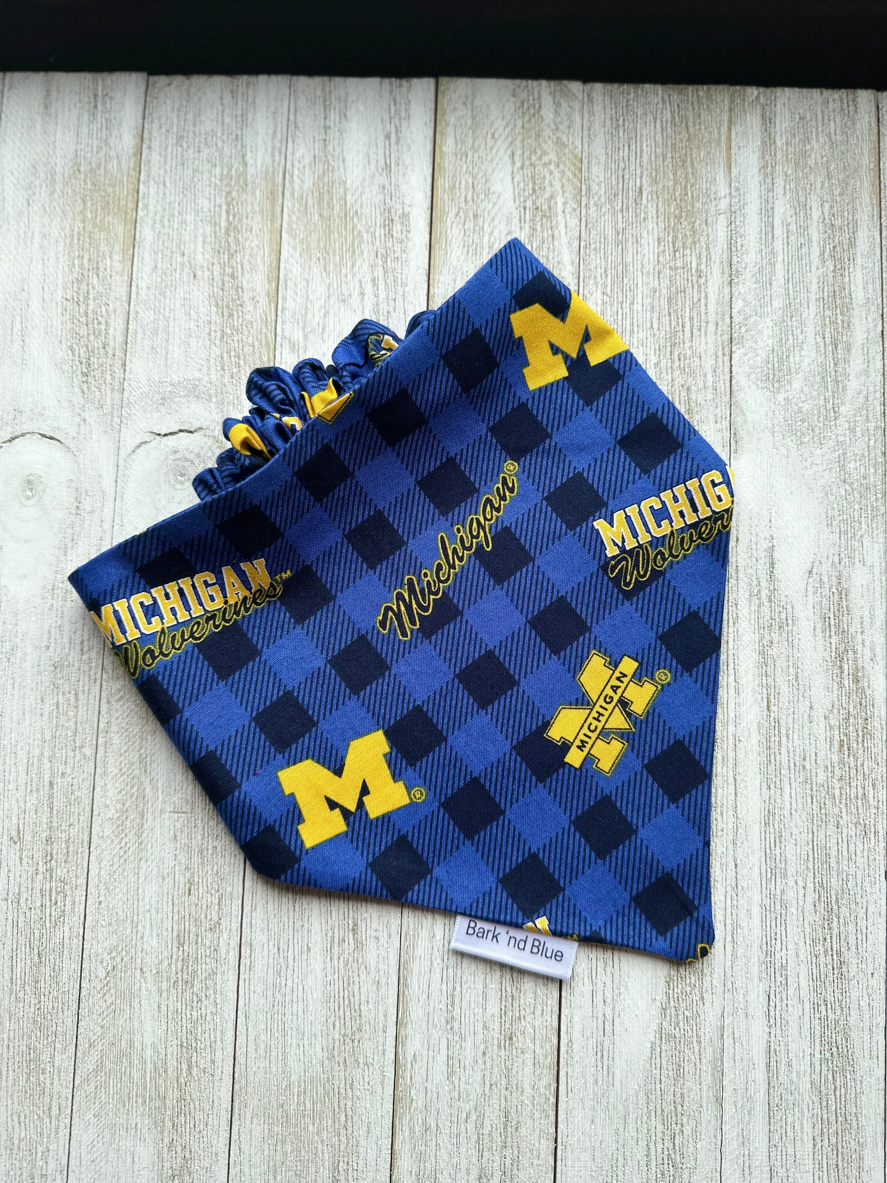 Michigan University Bandana