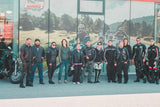 Gruppenbild von Motorradfahrern