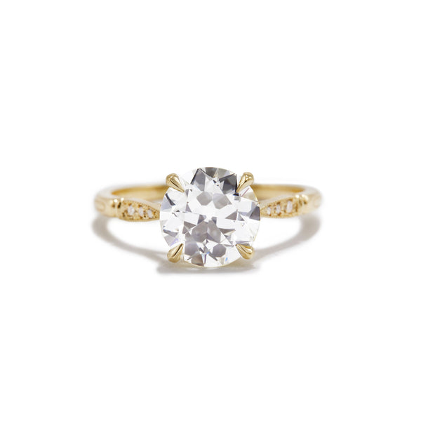 HOWARD Line Blair Diamond Round Engagement Ring