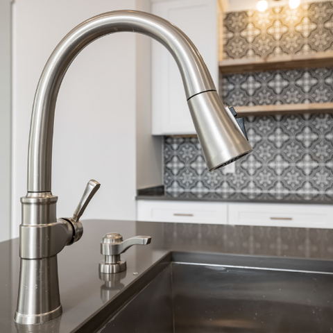 pull out mixer tap
